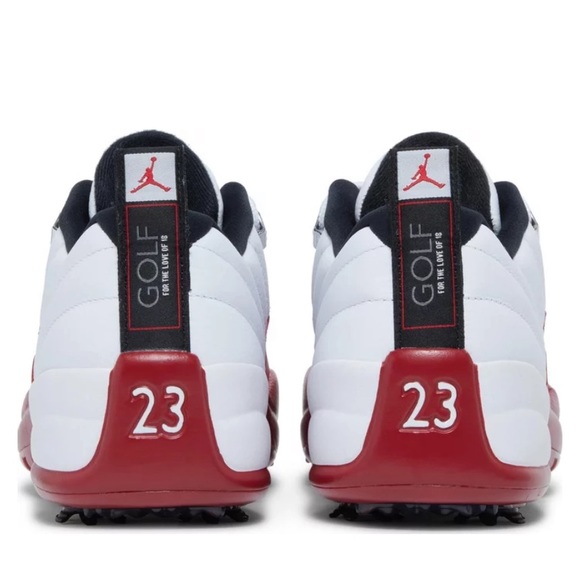 NIB Air Jordan 12 Low Golf 'Cherry' Brand new. - Picture 2 of 16